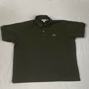 Lacoste Men's Dark Green Polo Shirt Classic Fit Preppy Golf